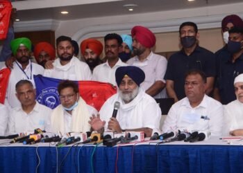 ਅਕਾਲੀ ਦਲ ਨੇ ਬਸਪਾ ਤੋਂ ਬਾਅਦ ਹੁਣ ਡੈਮੋਕ੍ਰੇਟਿਕ ਪਾਰਟੀ ਆਫ ਇੰਡੀਆ ਨਾਲ ਕੀਤਾ ਗਠਜੋੜ |