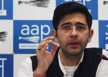 ਕਿਸਾਨਾਂ ਤੋਂ ਬਦਲਾ ਲੈਣ ਲਈ ਭਾਜਪਾ ਕੇਜਰੀਵਾਲ ਸਰਕਾਰ ਦੇ ਵਕੀਲ ਨੂੰ ਹਟਾ ਕੇ ਆਪਣਾ ਵਕੀਲ ਲਿਆਉਣਾ ਚਾਹੁੰਦੀ ਹੈ : ਰਾਘਵ ਚੱਡਾ