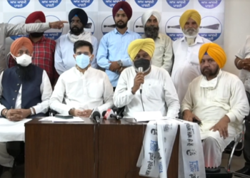 ਨਵਜੋਤ ਸਿੱਧੂ ਨੂੰ ਸ਼ੁੱਭਕਾਮਨਾਵਾਂ, ਦੇਖਦੇ ਹਾਂ ਮਾਫ਼ੀਆ ਨਾਲ ਕਿੰਝ ਨਿਪਟਦੇ ਹਨ ਨਵੇਂ ਕਾਂਗਰਸ ਪ੍ਰਧਾਨ? – ‘ਆਪ’