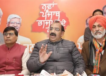 ਭਾਰਤੀ ਜਨਤਾ ਪਾਰਟੀ ਨੇ ਪੰਜਾਬ ਵਿਧਾਨ ਸਭਾ ਚੋਣਾਂ ਮੁਲਤਵੀ ਕਰਨ ਦੀ ਕੀਤੀ ਮੰਗ |