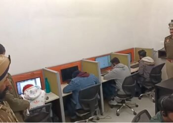 ਪੰਜਾਬ ਪੁਲਿਸ ਦੀ ਵੱਡੀ ਕਾਰਵਾਈ, ਫਰਜ਼ੀ ਕਾਲ ਸੈਂਟਰ ਦਾ ਕੀਤਾ ਪਰਦਾਫ਼ਾਸ਼