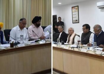 SYL ਨੂੰ ਲੈ ਭਖੀ ਸਿਆਸਤ, ਬੇਸਿੱਟਾ ਰਹੀ ਮੀਟਿੰਗ, ਪੰਜਾਬ-ਹਰਿਆਣਾ ਆਹਮੋ-ਸਾਹਮਣੇ