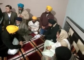 ਸ਼ਹੀਦ ਕਾਂਸਟੇਬਲ ਕੁਲਦੀਪ ਸਿੰਘ ਘਰ ਪਹੁੰਚੇ ਮੁੱਖ ਮੰਤਰੀ ਮਾਨ, ਕੀਤਾ ਵੱਡਾ ਐਲਾਨ