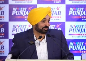 5ਵੇਂ ਪ੍ਰੋਗਰੈੱਸਿਵ ਨਿਵੇਸ਼ ਸੰਮੇਲਨ 2023 ‘ਚ ਮੁੱਖ ਮੰਤਰੀ ਮਾਨ ਨੇ ਕੀਤਾ ਸੰਬੋਧਨ, ਨਿਵੇਸ਼ਕਾਂ ਨੂੰ ਆਖੀ ਅਹਿਮ ਗੱਲ