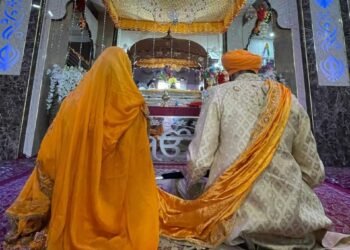 ਵਿਆਹ ਦੇ ਬੰਧਨਾਂ ‘ਚ ਬੱਝੇ ਅੰਮ੍ਰਿਤਪਾਲ ਸਿੰਘ, ਕਿਰਨਦੀਪ ਕੌਰ ਨਾਲ ਲਈਆਂ ਲਾਵਾਂ