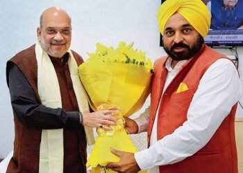 ਭਲਕੇ ਕੇਂਦਰੀ ਗ੍ਰਹਿ ਮੰਤਰੀ ਅਮਿਤ ਸ਼ਾਹ ਨਾਲ ਮੁਲਾਕਾਤ ਕਰਨਗੇ ਮੁੱਖ ਮੰਤਰੀ ਭਗਵੰਤ ਮਾਨ