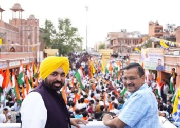 ਰਾਜਸਥਾਨ ‘ਚ ਸ਼ੁਰੂ ਕੀਤੇ ਚੋਣ ਪ੍ਰਚਾਰ ਨੇ ਕਸੂਤੇ ਫਸਾਏ ਮੁੱਖ ਮੰਤਰੀ ਮਾਨ, ਗਰਮਾਈ ਸਿਆਸਤ