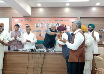 ਜਲੰਧਰ ਲੋਕ ਸਭਾ ਜ਼ਿਮਨੀ ਚੋਣ ਤੋਂ ਤੁਰੰਤ ਪਹਿਲਾਂ ਭਾਜਪਾ ਦਾ ਵੱਡਾ ਦਾਅ, ਸਾਬਕਾ ਡੀ.ਸੀ.ਪੀ. ਰਾਜਿੰਦਰ ਸਿੰਘ ਨੂੰ ਪਾਰਟੀ ‘ਚ ਕੀਤਾ ਸ਼ਾਮਲ