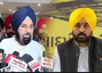 ਨਿਹੱਥੇ ਲੋਕਾਂ ਨੂੰ ਮਾਰਕੇ ਜਨਰਲ ਡਾਇਰ ਕਿੰਨਾ ਦੇ ਘਰ ਸ਼ਰਾਬ ਨਾਲ ਡਿਨਰ ਕਰਨ ਪਹੁੰਚਿਆ? ਮੁੱਖ ਮੰਤਰੀ ਮਾਨ ਤੇ ਮਜੀਠੀਆ ਵਿਚਾਲੇ ਸ਼ੁਰੂ ਹੋਈ ਜ਼ੁਬਾਨੀ ਜੰਗ