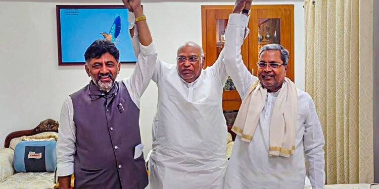 ਕਾਂਗਰਸੀ ਨੇਤਾ ਸਿੱਧਰਮਈਆ ਦੇ ਸਿਰ ‘ਤੇ ਸਜੇਗਾ ਕਰਨਾਟਕ ਦੇ CM ਦਾ ਤਾਜ, ਸ਼ਿਵਕੁਮਾਰ ਨੂੰ ਮਿਲੇਗਾ ਇਹ ਅਹੁਦਾ