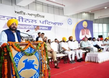 ਸ਼ਾਹੀ ਸ਼ਹਿਰ ਪਟਿਆਲਾ ‘ਚ ਬਣਿਆ ਨਵਾਂ ਬੱਸ ਸਟੈਂਡ ਲੋਕਾਂ ਦੇ ਸਪੁਰਦ, ਮੁੱਖ ਮੰਤਰੀ ਨੇ ਕੀਤਾ ਉਦਘਾਟਨ