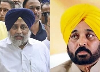 bhagwant mann sukhbir badal