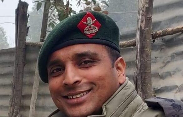 ਪੰਜਾਬ  ਦਾ ਰਹਿਣ ਵਾਲਾ ਨੌਜਵਾਨ ਦੱਖਣੀ ਕਸ਼ਮੀਰ ਦੇ ਅਨੰਤਨਾਗ ‘ਚ ਸ਼ਹੀਦ