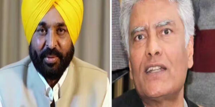 sunil jakhar bhagwant mann