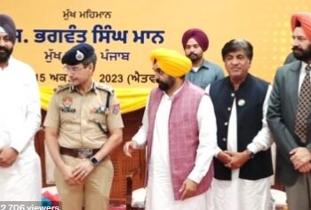 CM ਮਾਨ ਨੇ 304 ਉਮੀਦਵਾਰਾਂ ਨੂੰ ਵੰਡੇ ਨਿਯੁਕਤੀ ਪੱਤਰ,  ਵੱਖ-ਵੱਖ ਵਿਭਾਗਾਂ ਦੇ ਮੰਤਰੀ ਵੀ ਰਹੇ ਮਜੂਦ