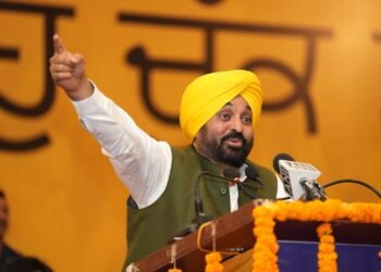 ਸਹੁੰ ਚੁੱਕ ਸਮਾਗਮ ‘ਚ ਪਹੁੰਚੇ CM ਮਾਨ ਨੇ ਪੰਜਾਬੀਆਂ ਨੂੰ ਲੈ ਕੇ ਕੀਤਾ ਵੱਡਾ ਐਲਾਨ