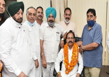 ਵਿਨੈ ਮਹਾਜਨ ਨੇ PSIDC ਦੇ ਸੀਨੀਅਰ ਵਾਈਸ ਚੇਅਰਮੈਨ ਵਜੋਂ ਸੰਭਾਲਿਆ ਅਹੁਦਾ